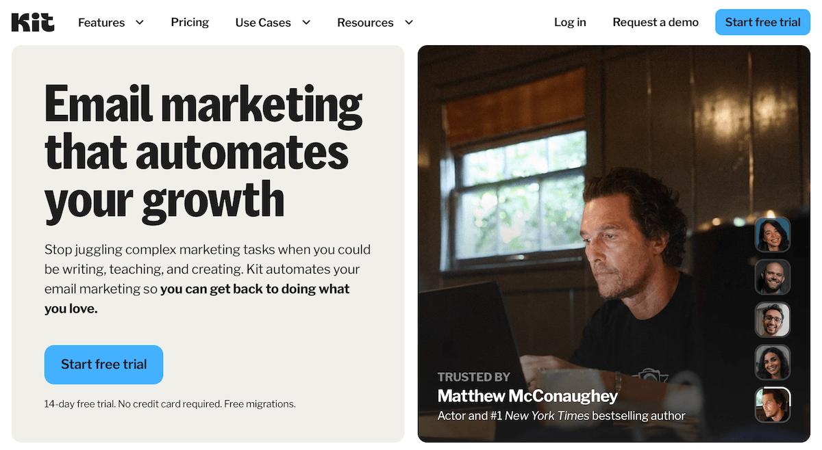 Email行銷工具-Kit首頁 Email行銷工具-Kit首頁