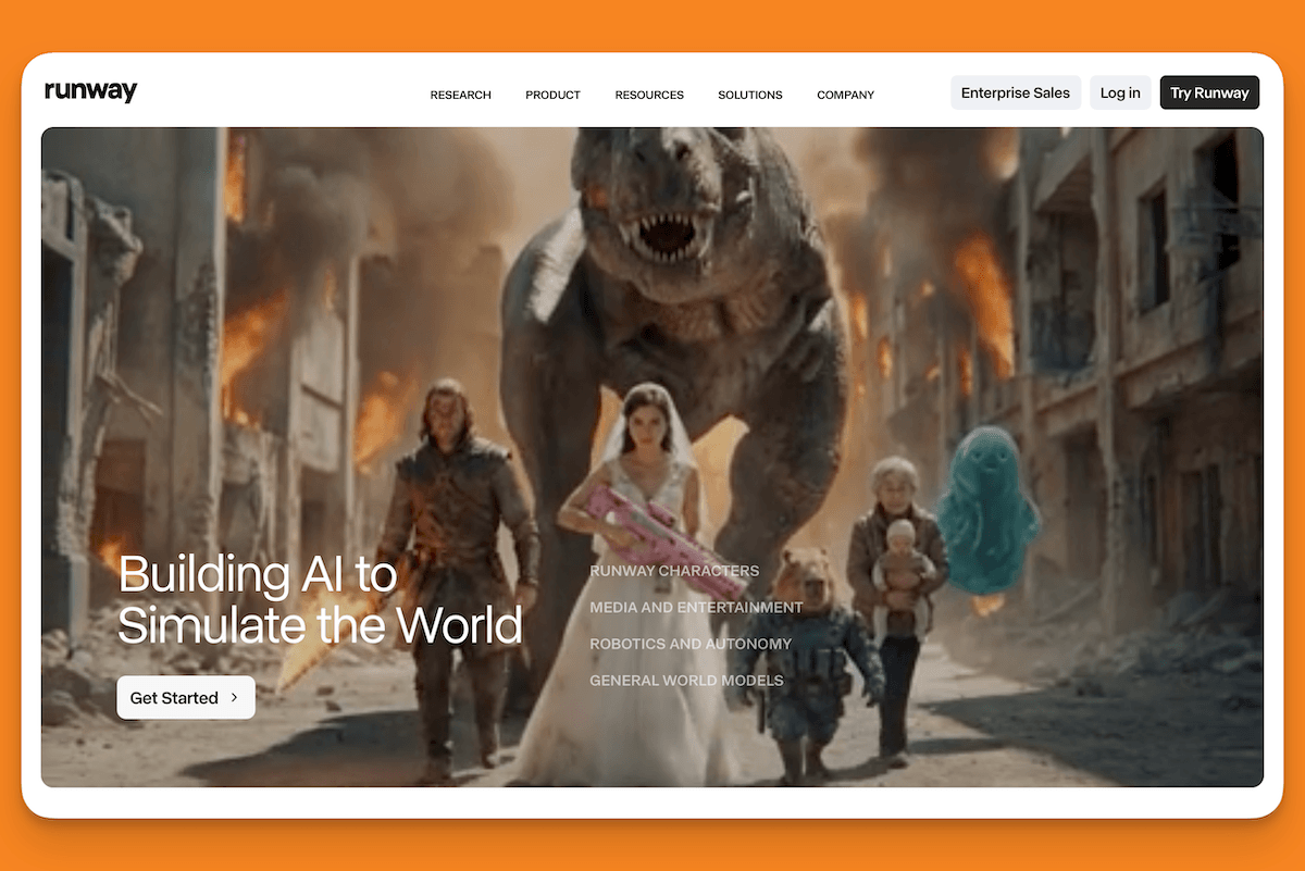 AI 照片變影片工具- Runnway AI 照片變影片工具- Runnway